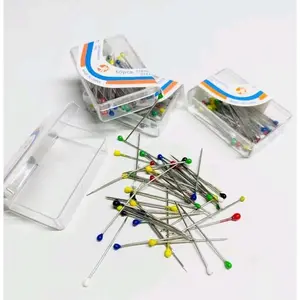 [ Isi 50pcs ] Jarum Pentul Mini | Jarum Pentul Hijab | Jarum Jilbab | Jarum Dekorasi Kain Jarum Baju Peniti