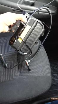 Product Review of Pompa Angin Ban Mobil Portable Inflator Tire Pump 150 PSI LCD LED from T** T**r @**a n**n 0