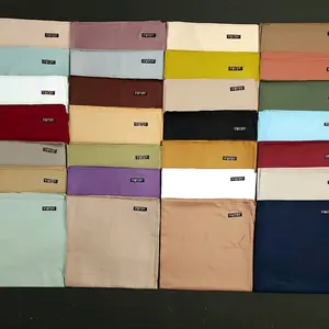 hijab seragaman polos azara voal termurah isi 10