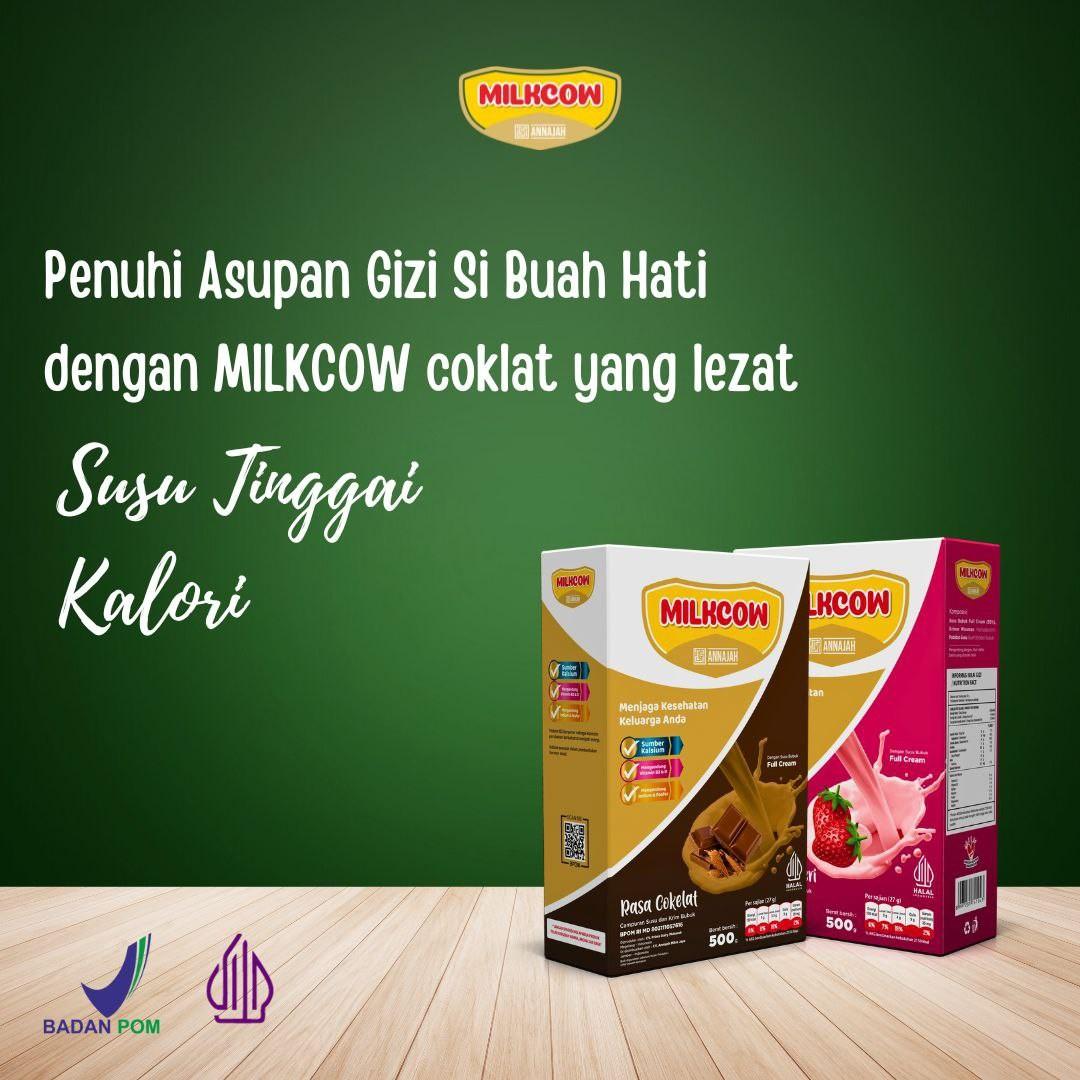 Mall Milkcow - susu penggemuk badan untuk anak dan dewasa 500gram rasa cokelat