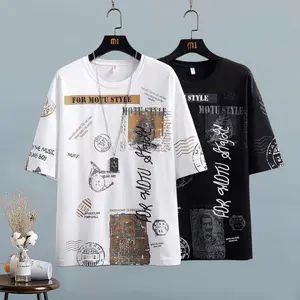 COD-baju oversize size M|L,XL,XXL,XXXL t-shirt kaos distro oversized distro pria&wanita fit kaos baju pendek baju pria keren fashion pria-MOTUSGG30.ID