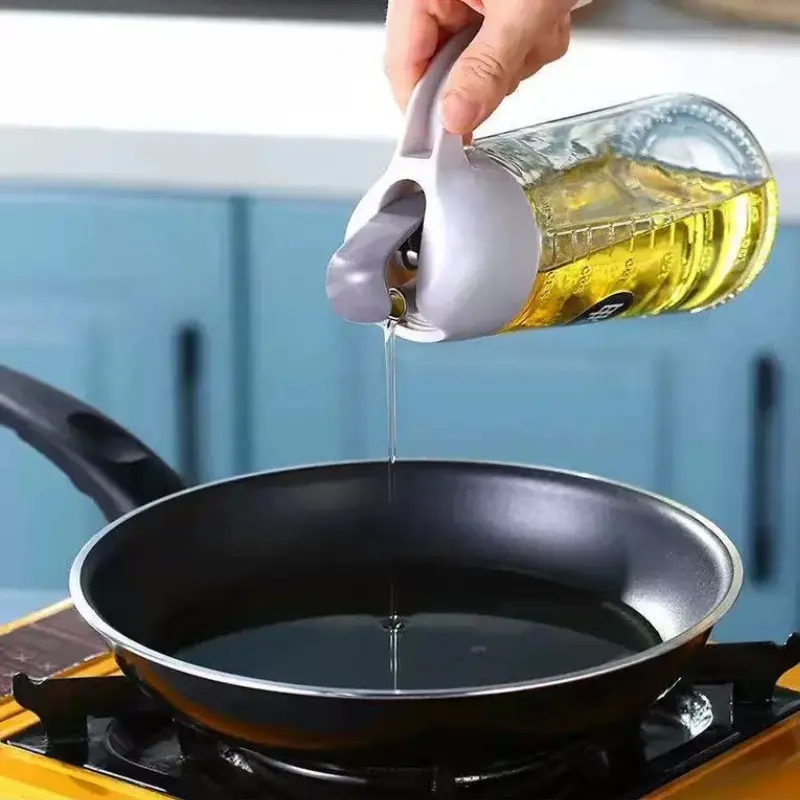 BOTOL OIL POT BAHAN KACA 630ML Wadah Oil Dapur 1