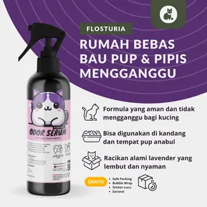 Penghilang Bau Pup Flosturia Odor Removal - Natural Lavender 250 ml