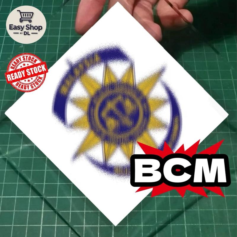 BCM Windshield Sticker Tampal lekat dalam Cermin Kereta Car Sticker ...
