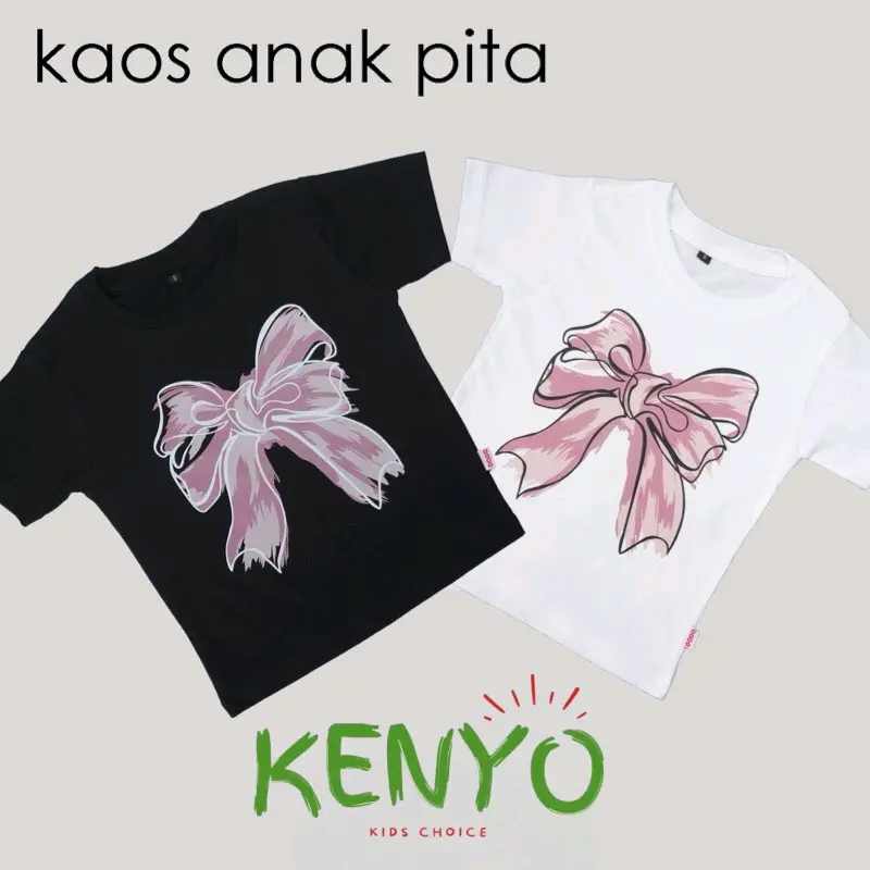 Kaos Pita Korea Style Anak Perempuan
