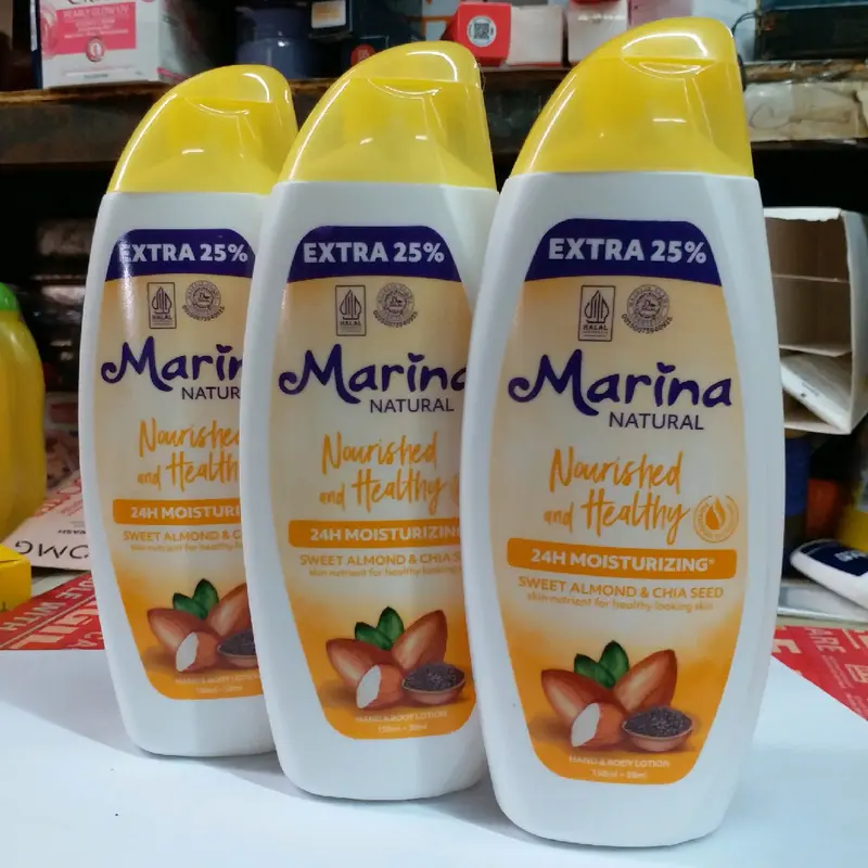 3-pcs Marina Natural hand and Body Lotion 188ml 2