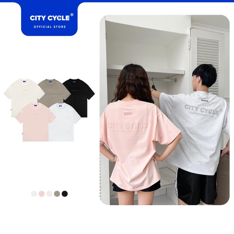  Áo thun phông unisex T Shirt form rộng mùa hè Local Brand Chính Hãng City Cycle Áo thun Big Star 