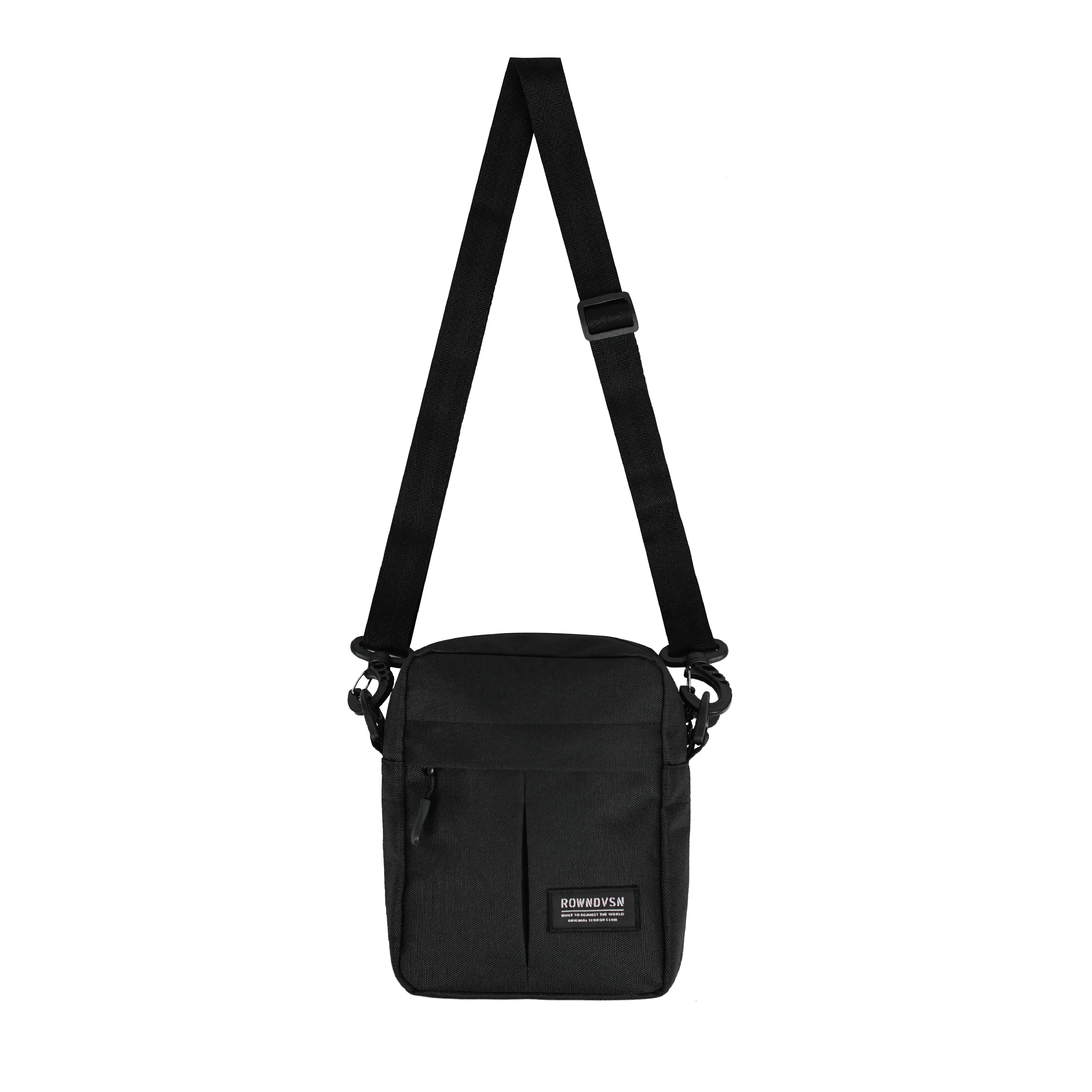 Rown Division Storage Slingbag Paquito Black Selempang Pria