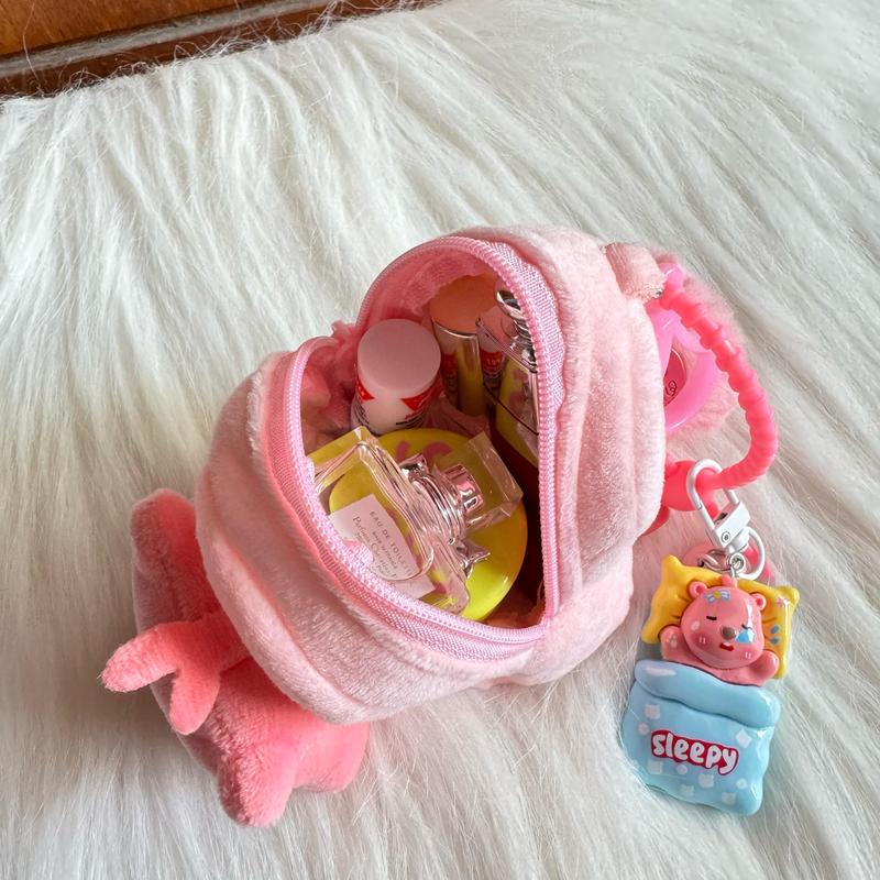 SP - Pouch Coin Gantungan Tas Loopy Pink 2