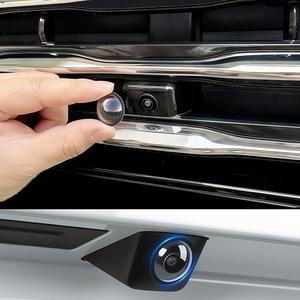 YunChoice 車用前後カメラ保護カバー／レンズガード。360°パノラマ画像対応、HDレンズ、曇り止め・雨対策・砂・石対策、衝突防止レンズフィルム、クリア視界、ユニバーサル（車・SUV対応）、高級レンズ保護アクセサリー