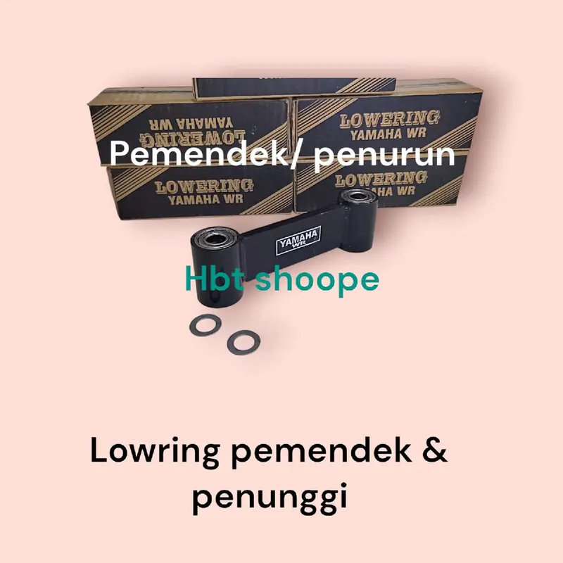 Lowring kit peninggi dan pemendek shock belakang yamaha wr155 Motorcycle 2