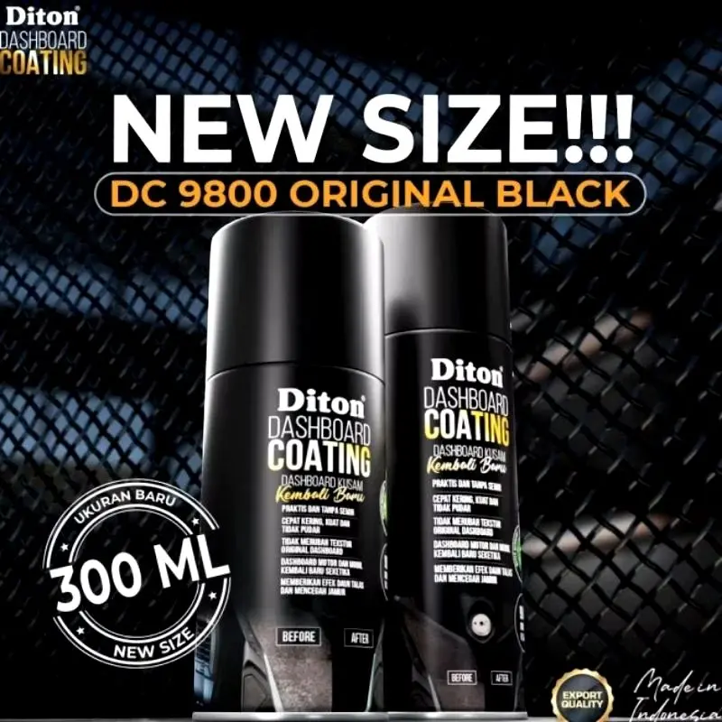 Diton Premium Dashboard Coating Original Black