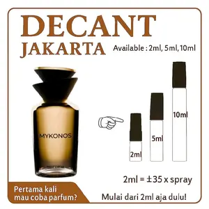 [Decant] Mykonos Monaco Royale - MONRO - Original 100% - Vial - Tester - Share in jar - Parfum Travel Size