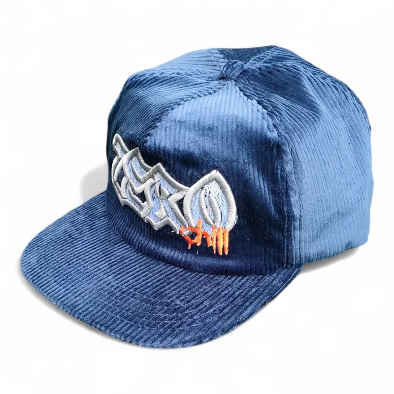 Topi Corduroy Snapback bordir for skena outfit 0