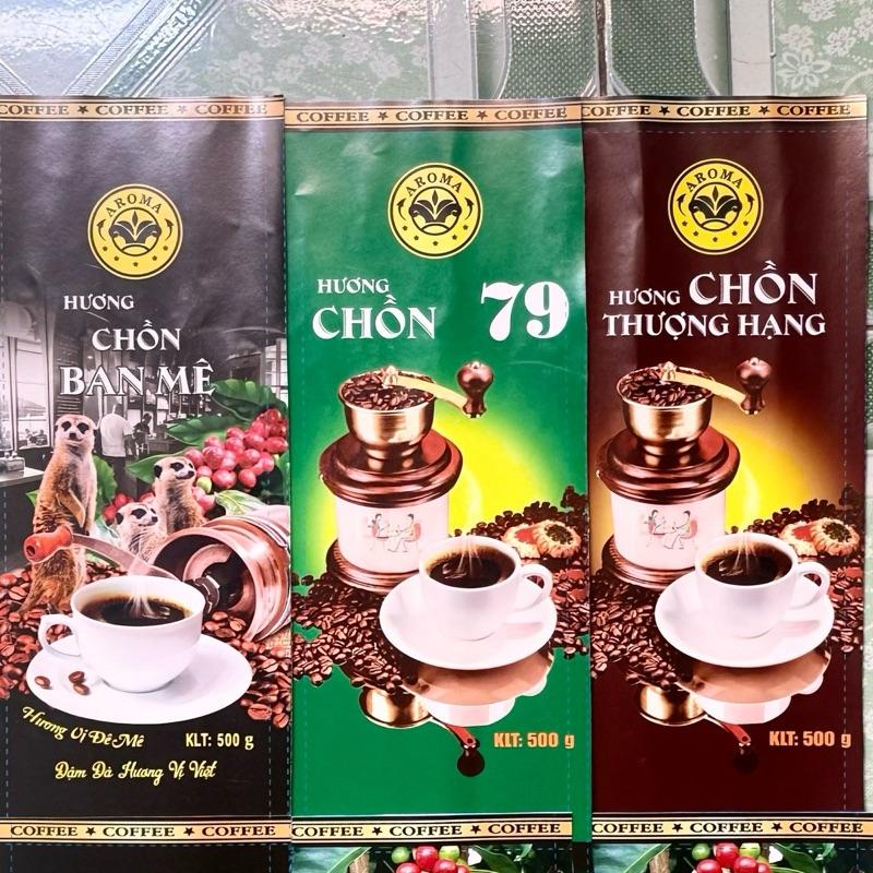 Combo 3 gói hương chồn Thượng hạng,chồn 79 & Chôn Ban Mê bà hương vi trộn lại tao gu cafe pa phin truyền thống đậm vi béo