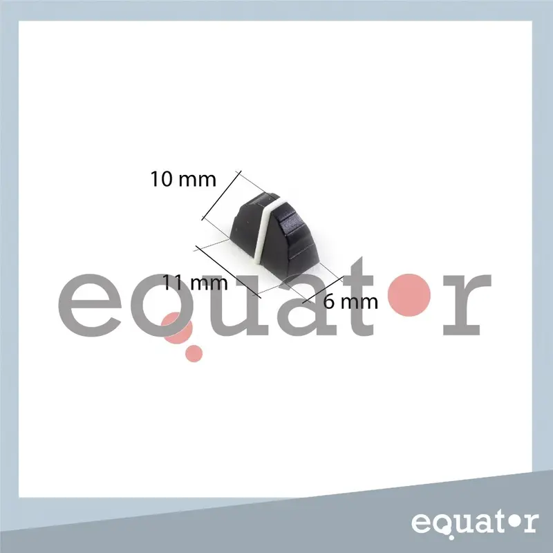 Knob / Knop Potensio Equalizer Eq Hitam Mini