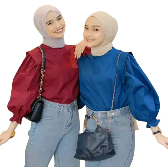 Moni Blouse Atasan Wanita Katun Premium Lembut Nyaman dipakai