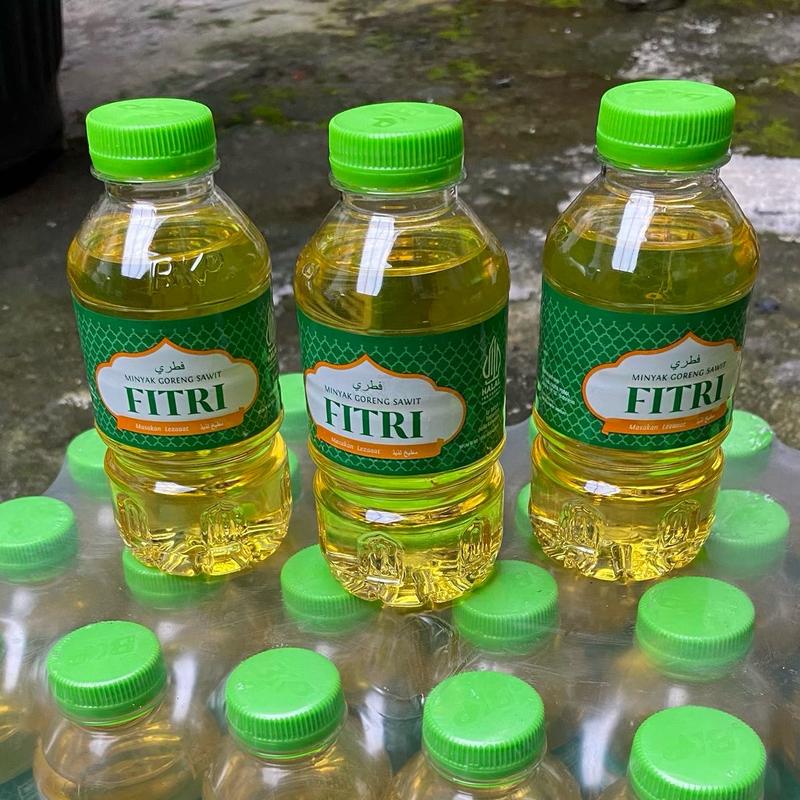 MINYAK GORENG FITRI 200 ML 1 KARTON ISI 24 BOTOL PENGEMASAN EXTRA BUBBLE WRAB 3