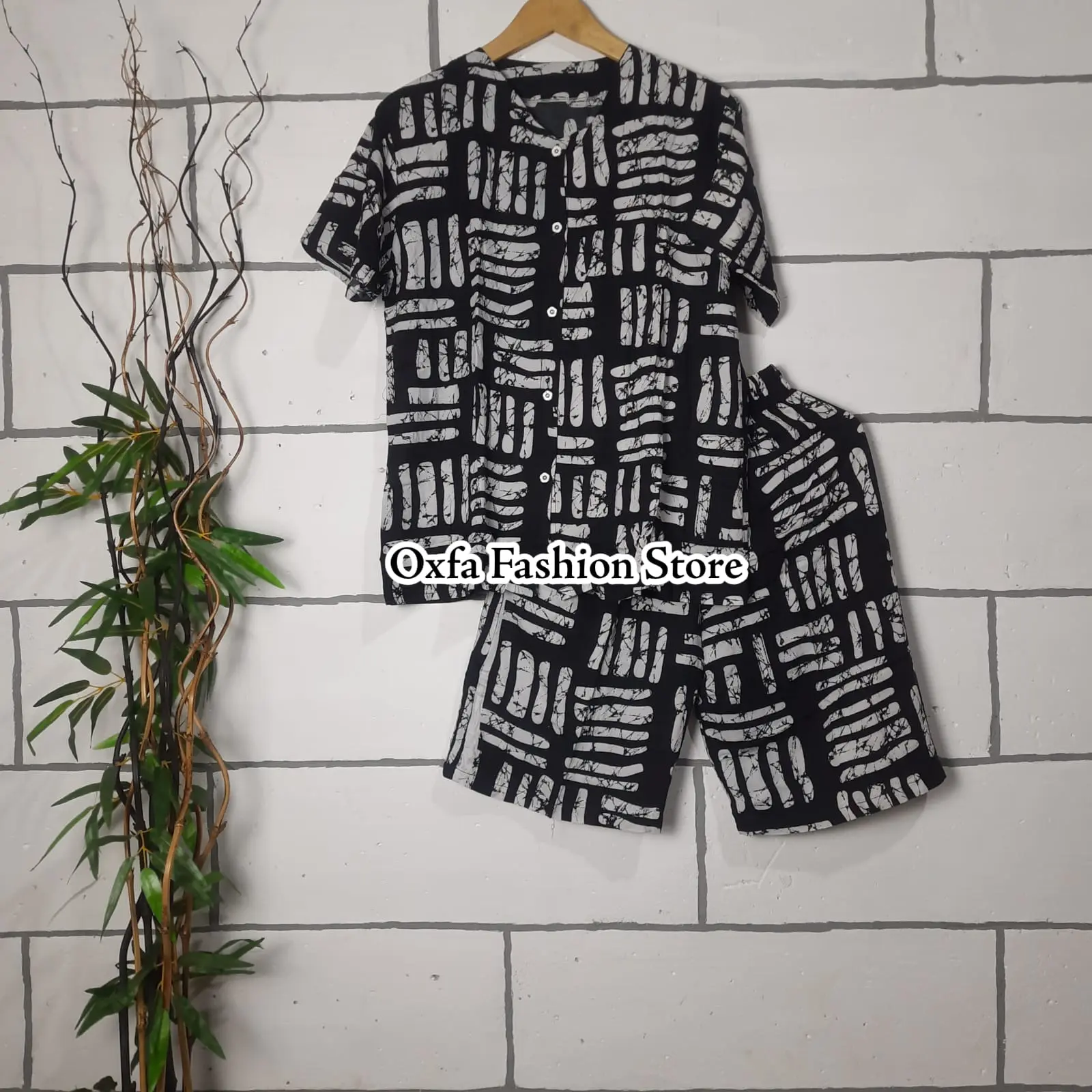 Baju Setelan Wanita Rayon Wanita LD110 I PDKV I Baju Tidur Piyama One set  Busui Nyaman Terlaris Celana Pendek
