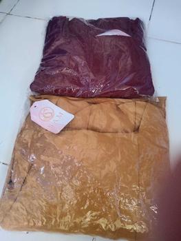 Product Review of setelan crop wanita bahan crinkel airflow polos from f**a 0