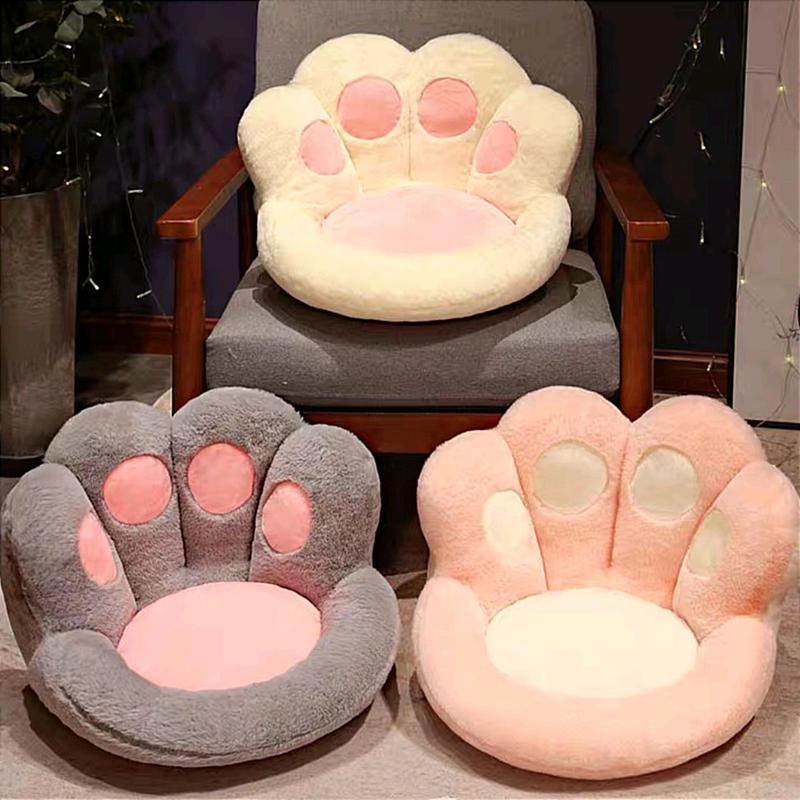Alas Kursi Mobil dan Kantor Model Cat Paw Terbaru / Sofa Lantai / Sofa Santai / Sofa Serbaguna / Bantal Sandaran / Tempat Tidur Kucing 3