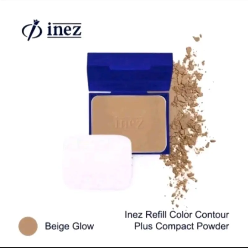 INEZ COMPACT POWDER REFFIL With UV Protection / Bedak Compact/ Bedak wajah ringan 3