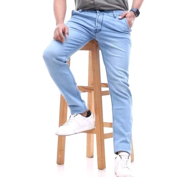 Celana Jeans  Stretch Pria Model Skinny Distro Hitam - Ukuran 27-38 - Panjang, Fit, Slim, Slimfit, Cowok, Denim 1