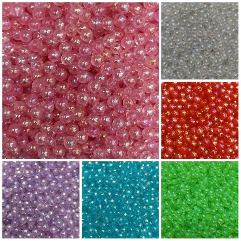 275pcs mote bulat blink-blink ukuran 6 dan 8