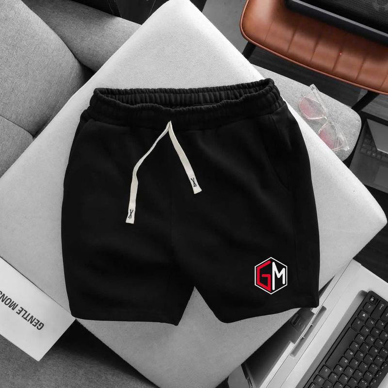 Quần Đùi Dáng Ngắn GM Chất Liệu Da Cá Cotton Basic Size M-3XL