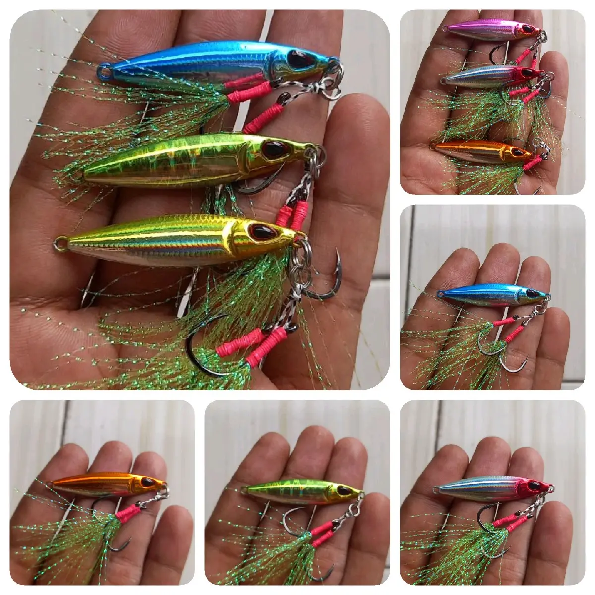 metal jig micro jig 10gr 10 gram koika umpan casting