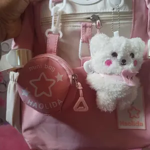 P5151 Tas Ransel Anak TK Ukuran Kecil Backpack Sekolah Perempuan Import Dapat Gantungan Lucu