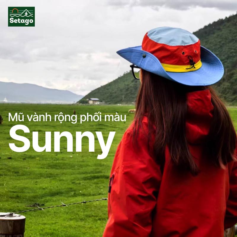  Mũ tai bèo Sunny - mũ tai bèo mũ leo núi mũ dã ngoại 