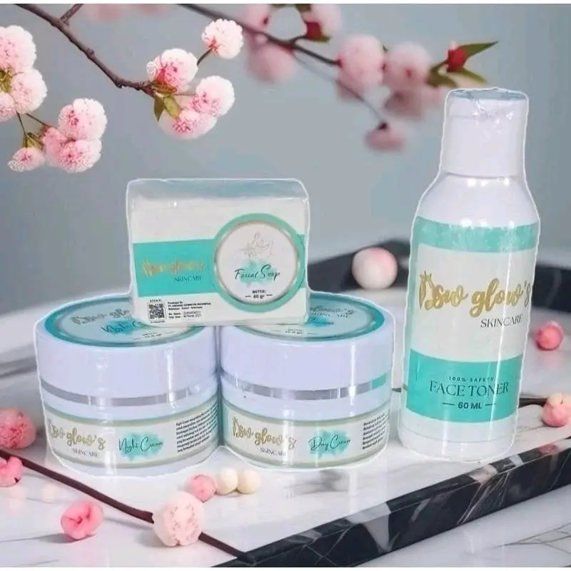 SW GLOW SKINCARE PAKET ISI 4 ITEM bisa untuk semua jenis kulit Memudarkan Mencerahkan Wajah Berjerawat Bruntusan Berminyak