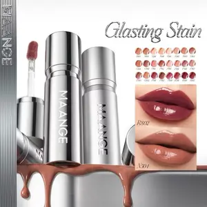 Maange Satin Glow Lip Tint - Lipstik Berkilau dengan Warna Menarik untuk Tampilan Alami dan Menawan