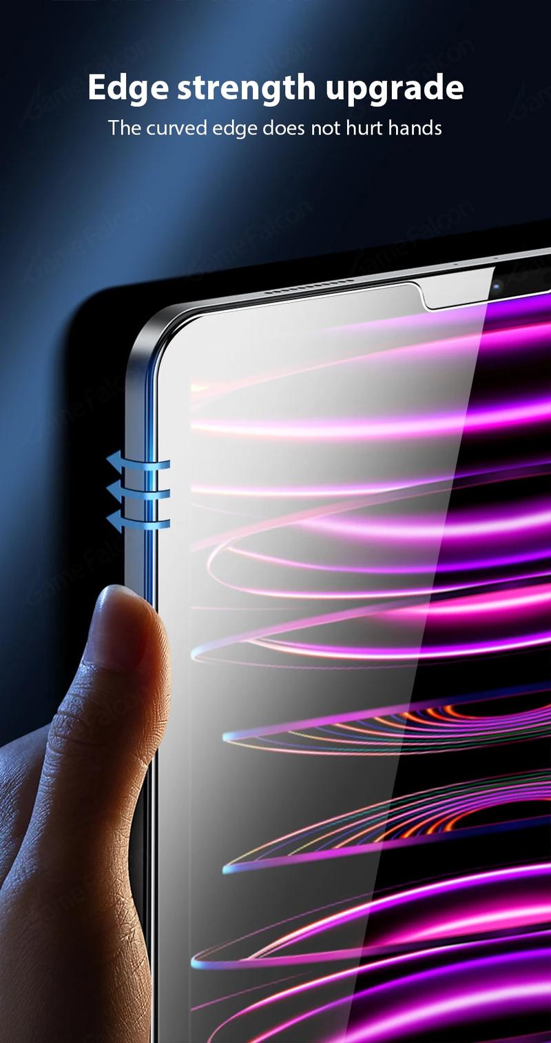 Product Introduction of Tempered Glass Screen Protector For Ipad Pro 11 12.9 13 inch 2024 10th Generation Air 5 4 3 2 1 7th 8th 9th 10.2 Mini 6 9.7 Film 16