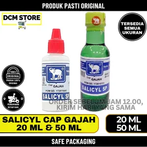 Salicyl Sp Cap Gajah Semua Ukuran Terlengkap Bermanfaat Untuk Mengatasi Gatal-Gatal Pada Kulit Karena Biang Keringat Atau Gangguan Kulit Lain