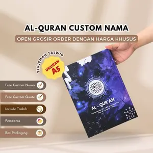 Al-Qur'an Custom Nama Murah [ Terjemah Tajwid] A5
