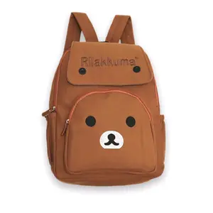 Promo Tas Ransel Cewek Motif Beruang Tas Ransel Sekolah Bahan Beludru Lembut