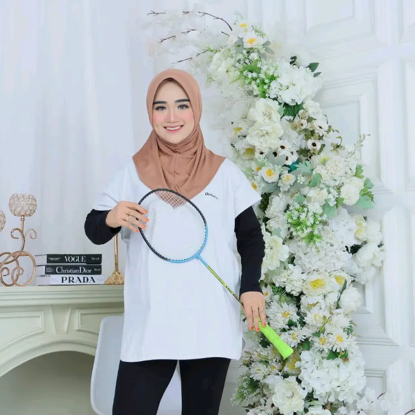 hijab sport instan olahraga pet tebal murah