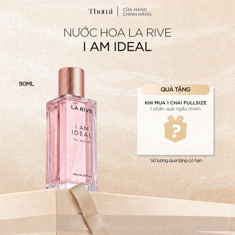 Nước Hoa Nữ La Rive I Am Ideal EDP 90ml - Hương Hoa Hồng & Trái Cây Trong Trẻo…