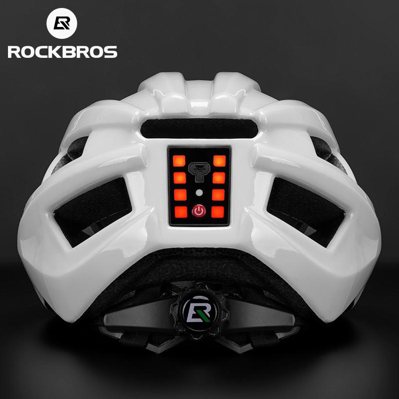  Mũ bảo hiểm xe đạp ROCKBROS dành cho xe đạp MTB và xe đạp đường trường đèn sau đúc tích hợp vỏ bảo vệ an toàn EPS + PC siêu nhẹ thích hợp cho thể thao đi xe đạp đô thị mũ bảo hiểm 