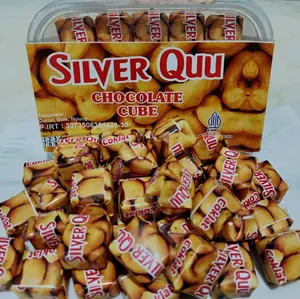 Coklat cube Silverquu bukan Silverqueen 1 box isi 40 pcs