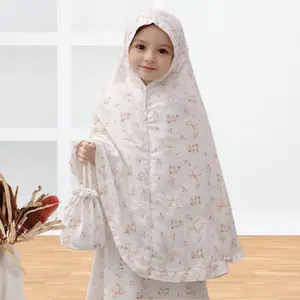 IRVEENA - Mukena Anak Motif Free Tas Travelling Bahan Katun Premium