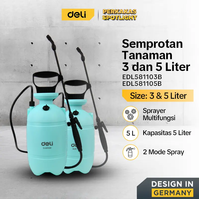 [Ngabuburit Bareng Deli] Deli Tools Semprotan Tanaman 3 & 5 Liter