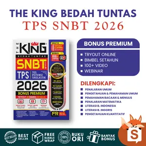 solusibuku - BUKU THE KING TPS SNBT 2026 SOAL FR ASLI (FORUM EDUKASI) Soft Cover