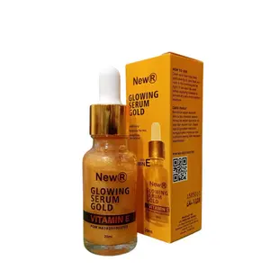 New Glowing Serum Gold Cv Herlina Indah 20gr dengan Vitamin E untuk Kulit Cerah dan Sehat