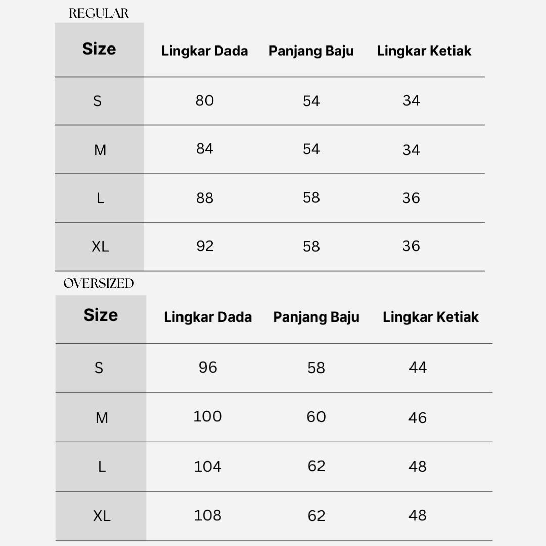 Kaos Basic Wanita | Everyday T-Shirt | HULM