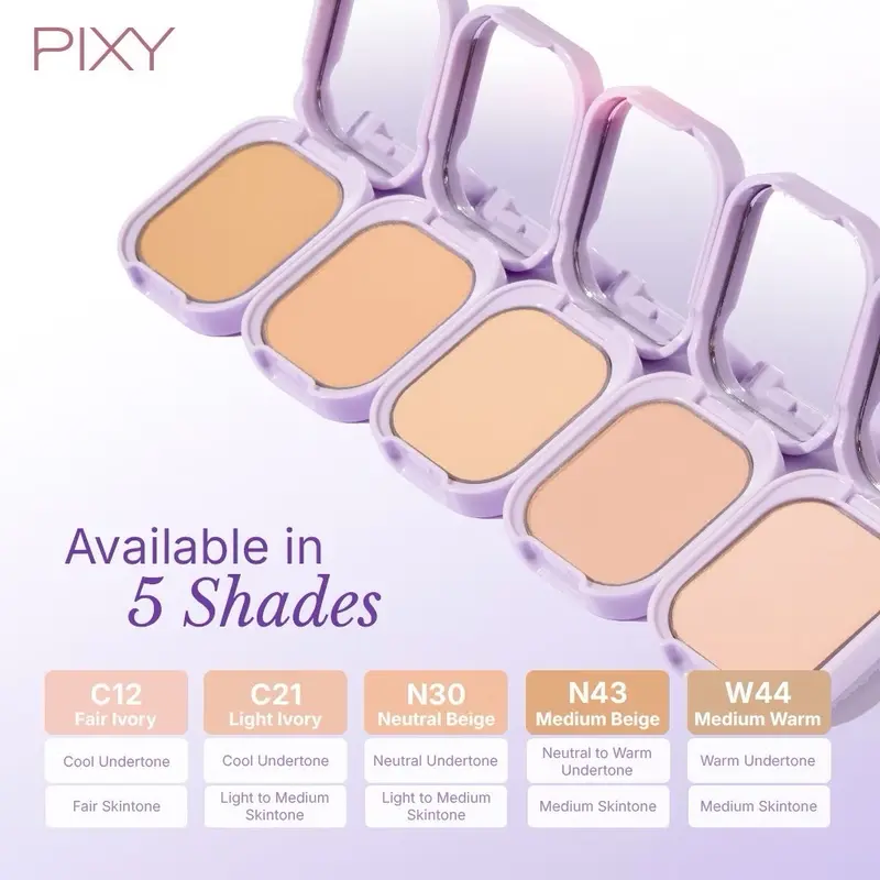 ￼PIXY FILTER FREE AIRY STAY TWO WAY CAKE 2x OIL CONTROL PORE BLURRING EFFECT FEATHER TOUCH TEXTURE NATURALLY FLAWLESS 2