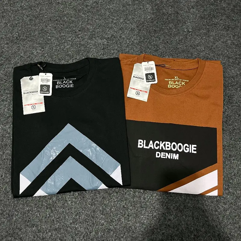 TERMURAH! 2 PCS hanya 50 ribu kaos distro  cowok cewek terbaru campur merek premium 24s pilih warna MLXLXXL3XL Keren Sablon 0