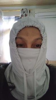 Product Review of masker kain hijab masker full face masker full face motor masker uv protection Tudung leher pelindung sinar matahari tudung bersepeda pria penutup wajah penuh topi matahari sutra es dan syal masker  leher Wanita from D**X 0